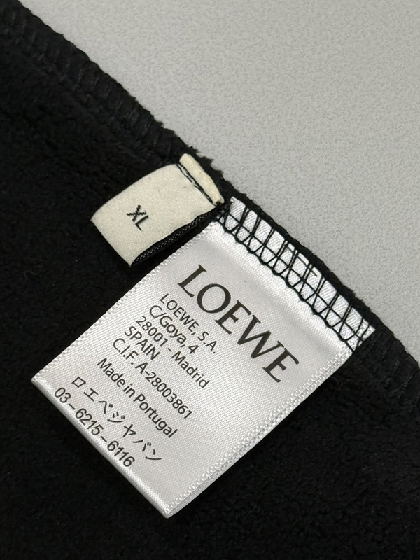 ブランドパーカー角部分ディテール